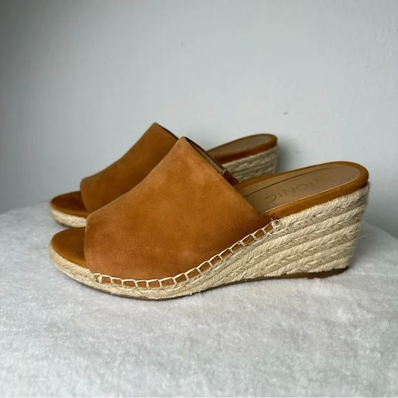 NWOB Vionic Tulum Kadyn - Women's Wedge Slip-on Sandal
Caramel - Size 7 - Picture 4 of 14